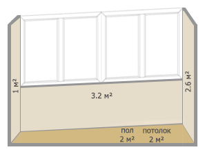 Остекление балконов ii 57