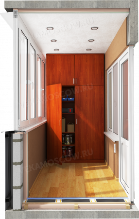 Установка полов с подогревом на балконе или лоджии от компании ...